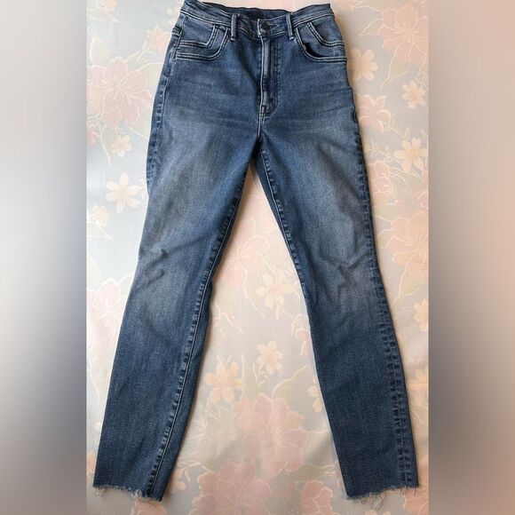 Mother Women's Jean The Stash Swooner in Dark Blue. EUC *SAMPLE* - Picture 3 of 12
